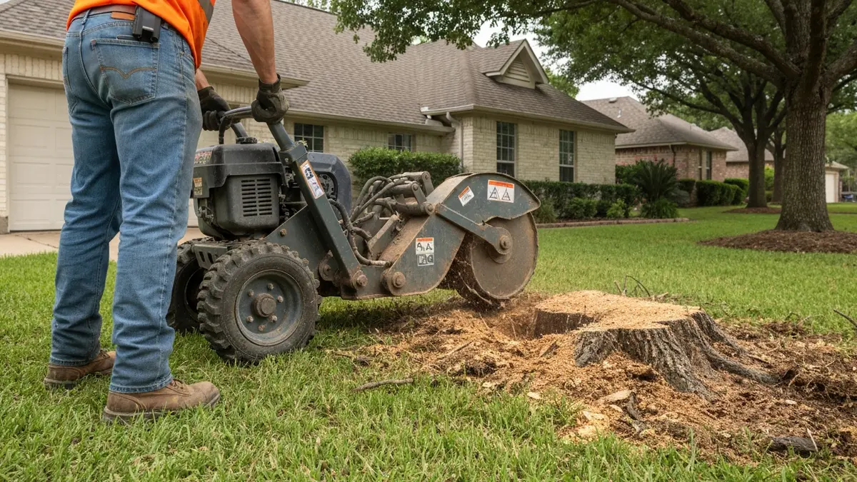 Stump Grinding in McKinney TX