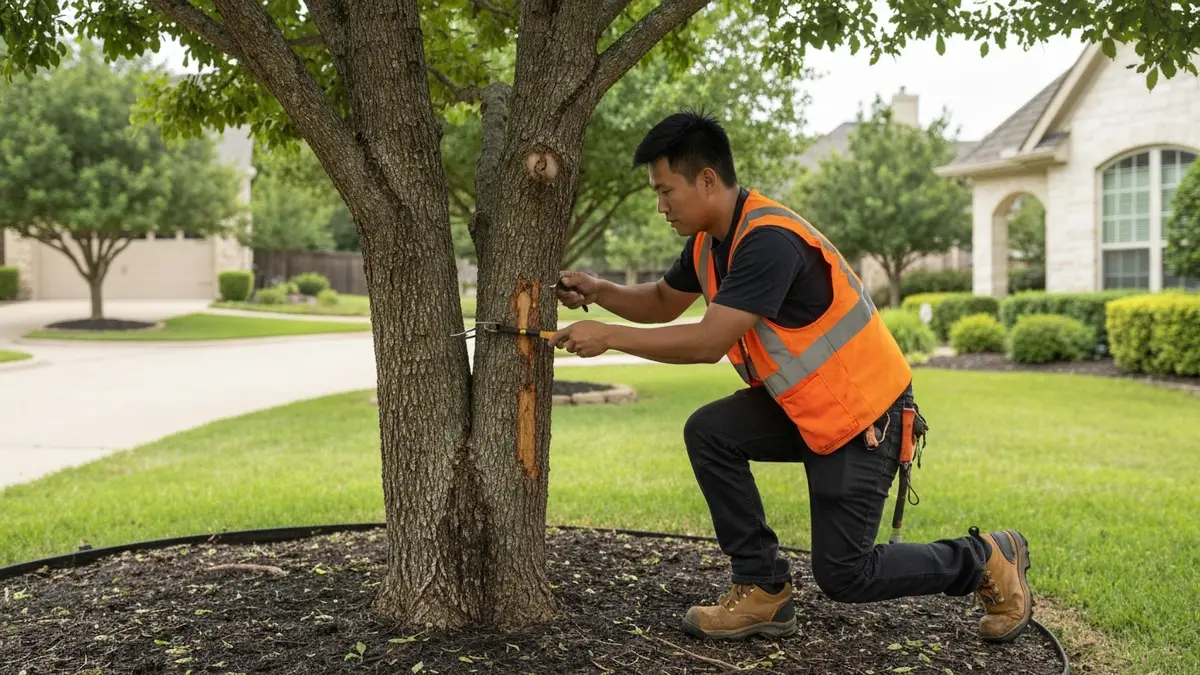 Tree Health Assessment in McKinney TX